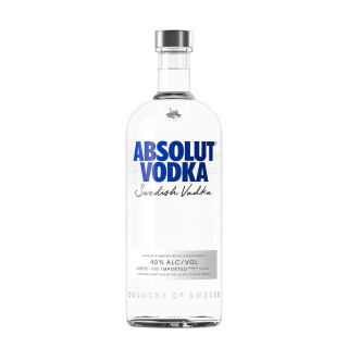 Absolut Vodka. 40% alk.. 1l