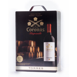 Torres Coronas rødvin 14% Vol. 3l BIB (E)
