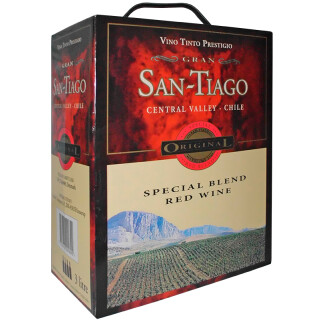 San Tiago Spezial Blend rødvin 3 l