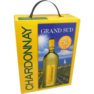 Grand Sud Chardonnay, Frankrig, 3l BiB