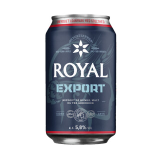 Royal øl Export 24x0,33 l