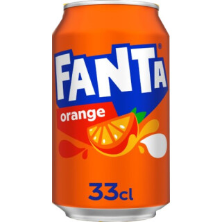 Fanta Orange 24x0,33 L dåser