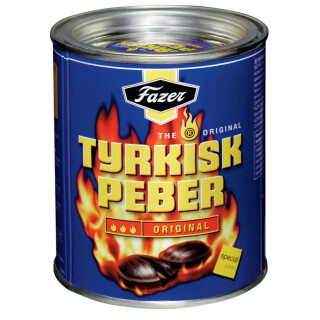 Fazer Tyrkisk Peber dåse 375g