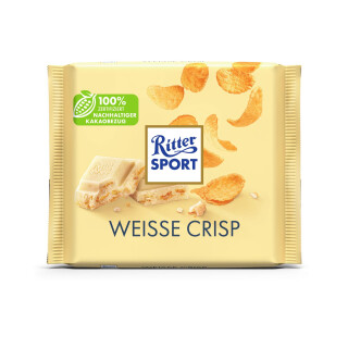 Ritter Sport Weiss&Crisp 100g