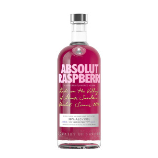 Absolut Vodka Raspberri, 40% alk., 1l