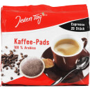 JT Kaffee-Pads kr&auml;ftig 20er 140g